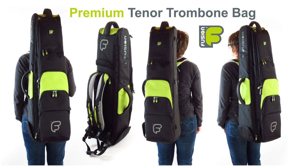 Premium Black Trombone Case