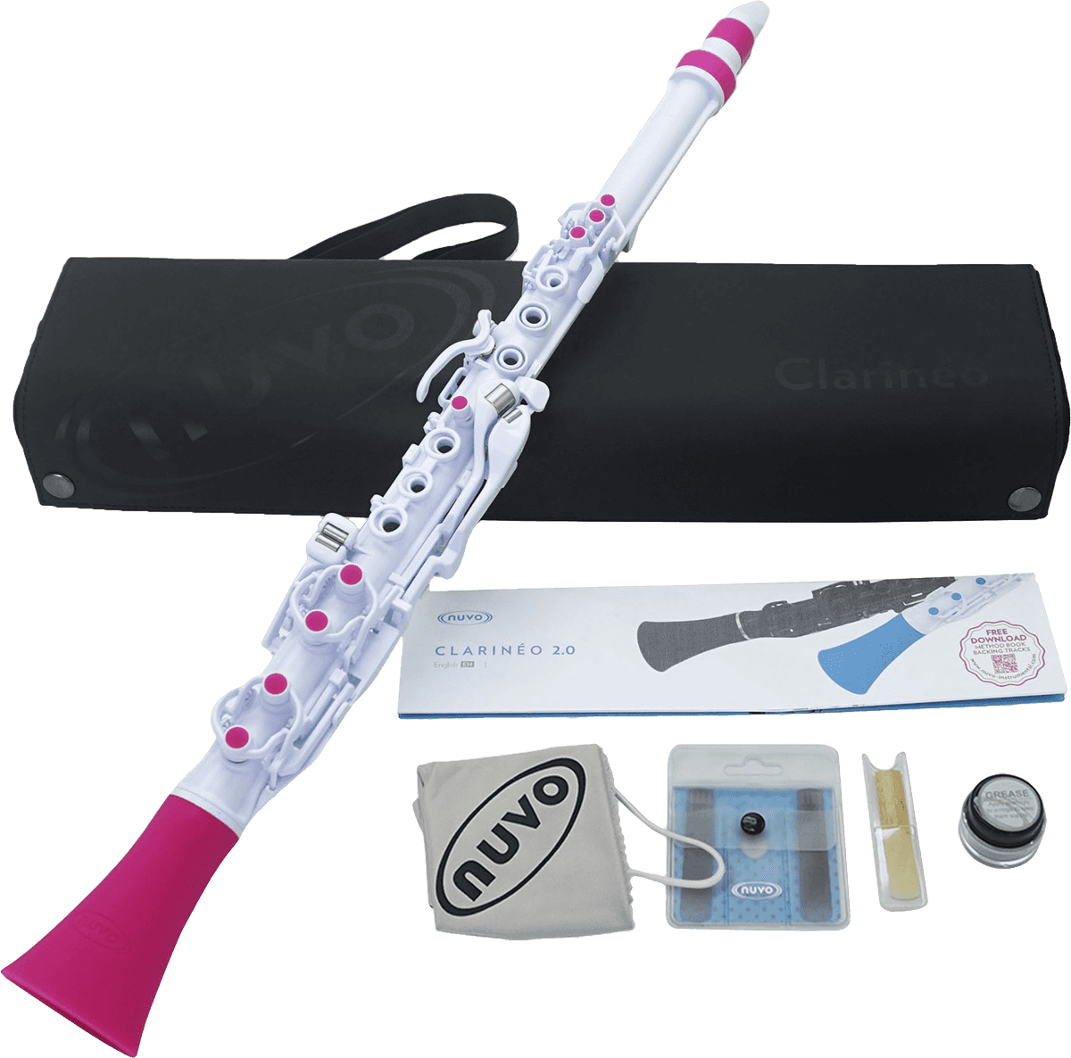 CLARINEO WIT EN ROZE