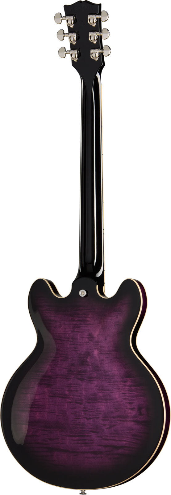 ES-339 Gevlamd Dark Purple Burst Modern