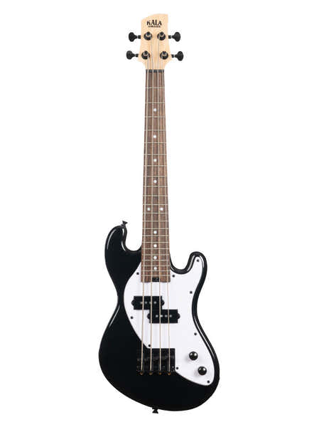 Kala Solid Body U-Bass 4 Cordes With Bag - Black