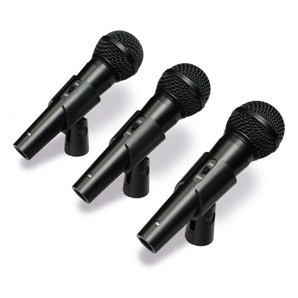 MM5S pack van 3 microfoons