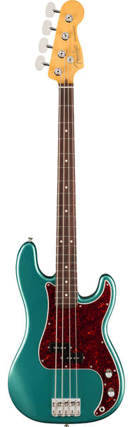 Fender American Professional Classic Precision Bass RW Vervaagd Sherwood Green Metallic