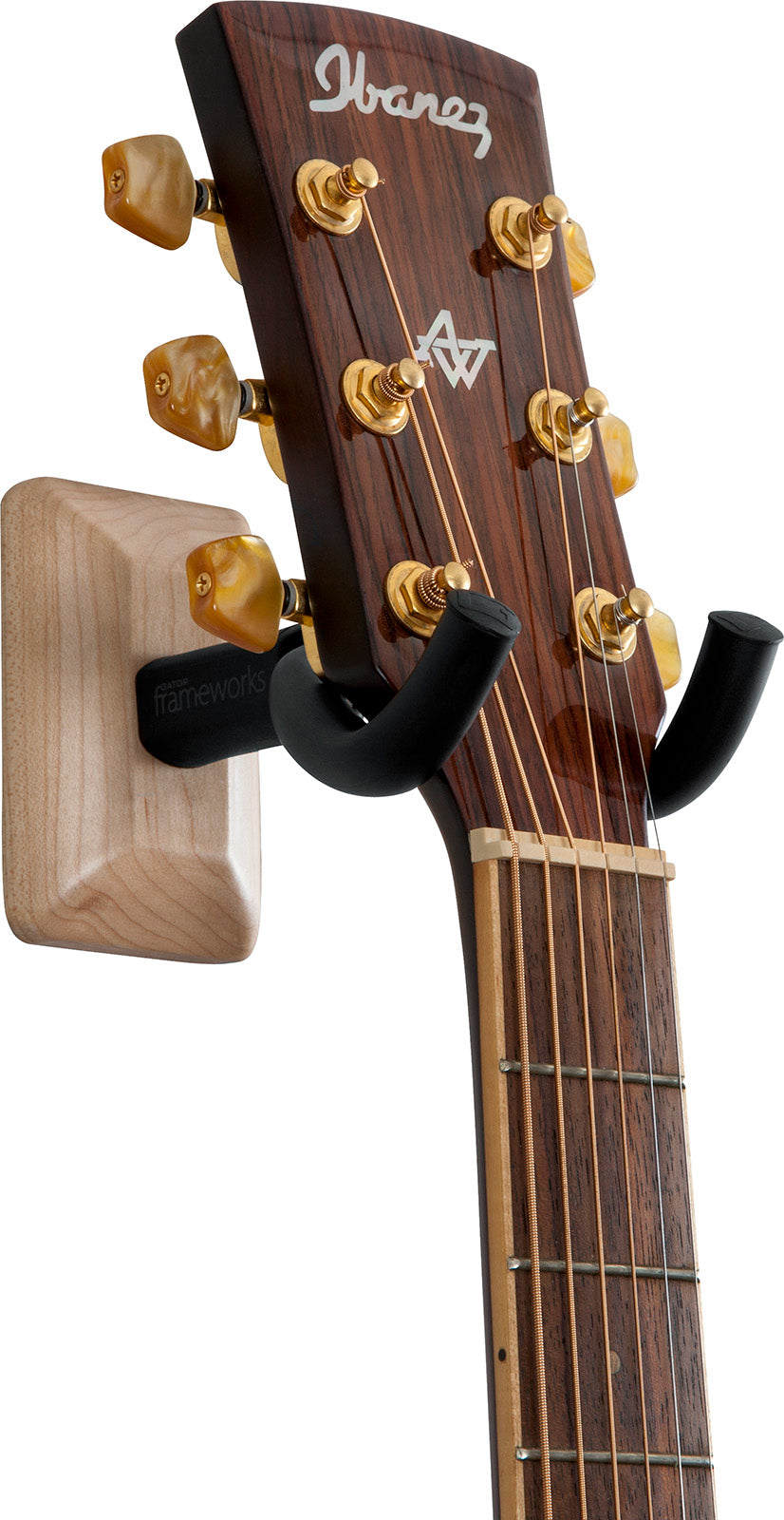 Muurstandaard voor gitaar esdoornplaat
