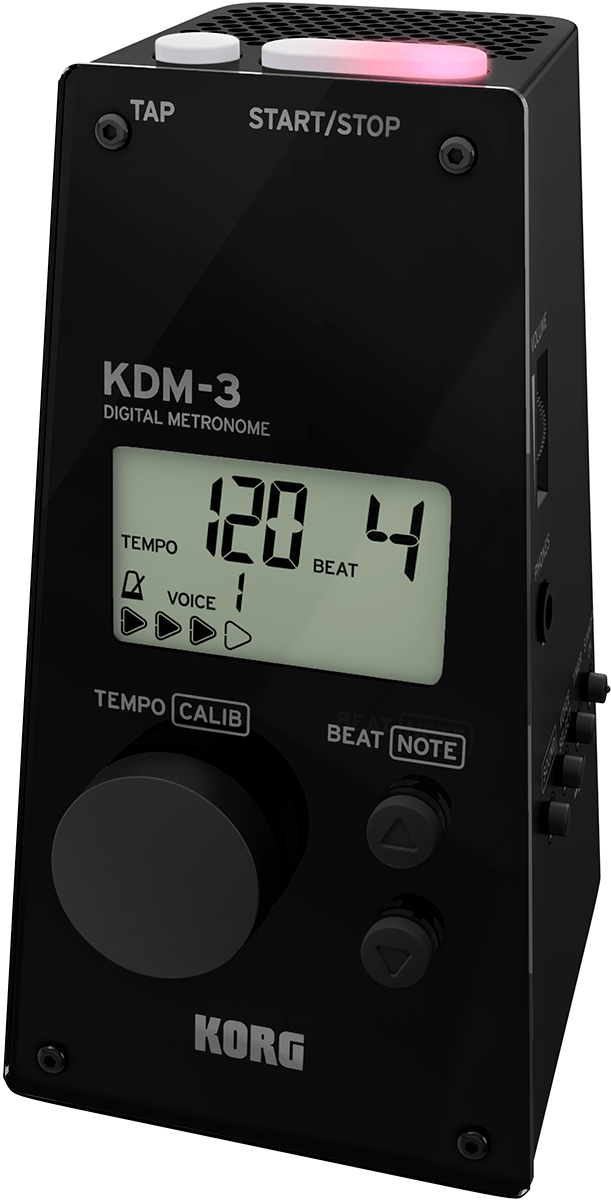 Korg TRADITIONAL METRONOMES BLACK WITH RESONANT LOUDSPEAKER