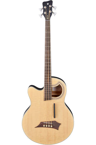 Warwick Bass Alien Standard 4 Line LH Naturel satijn
