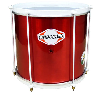 Surdo AXE 16" x 40cm - 6 Trekstangen - Light - Rode Editie ALEGRIA