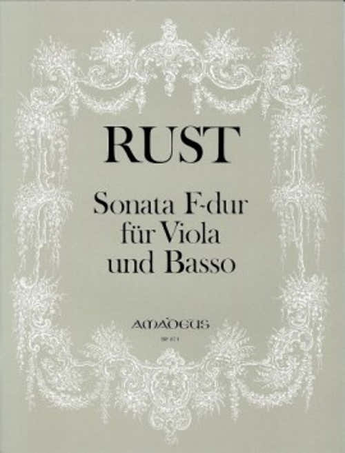 Rust F.W. - Sonata In F-dur - Alto & Piano