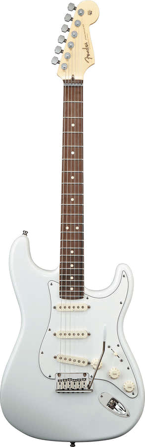 Stratocaster Jeff Beck NOS Olympisch wit Signature Artist 2025