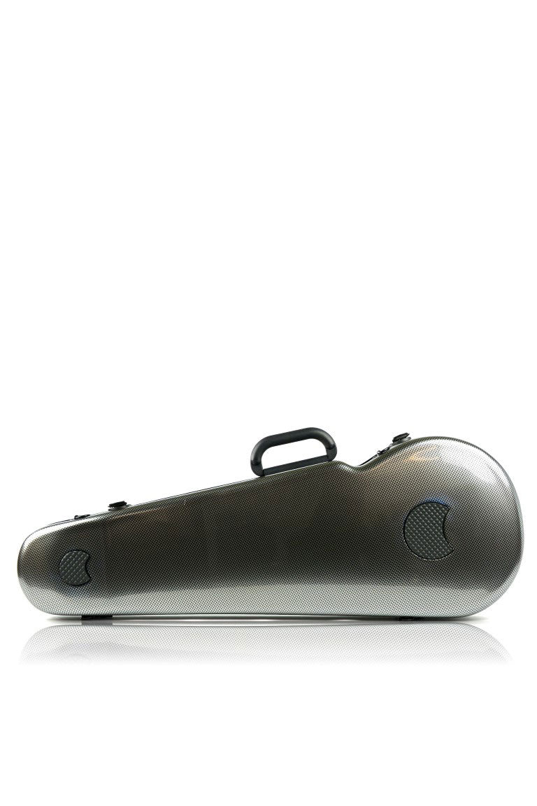 Hightech-altvioolkoffer - Zilver Carbon