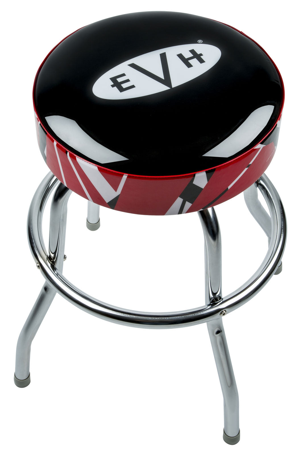 EVH Logo-barstoel met gestreepte afwerking, 25"