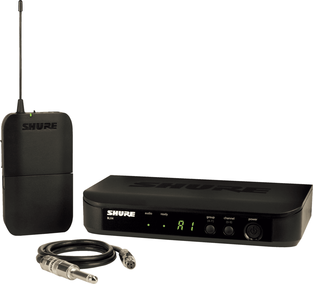 Shure HF GUITAR H8E COMPLEET SINGLE SYSTEEM