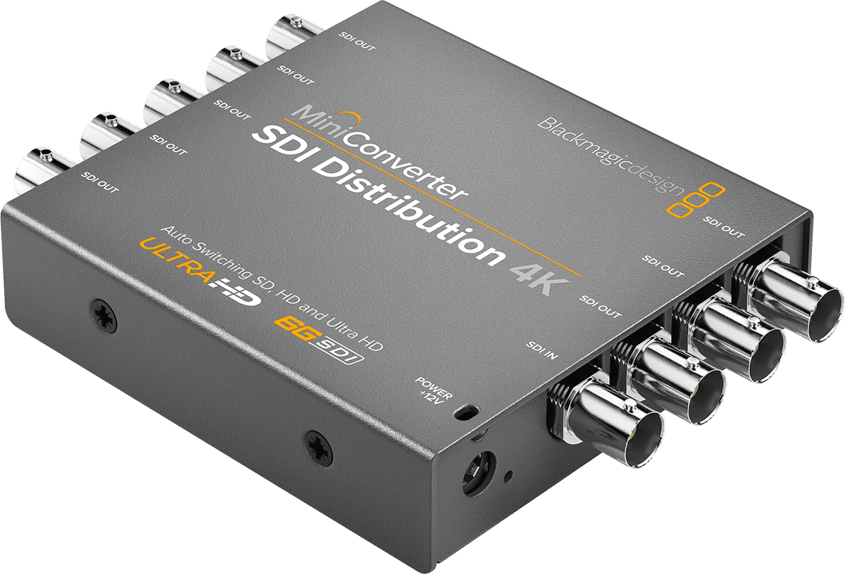 Mini-converter - SDI-distributie 4K
