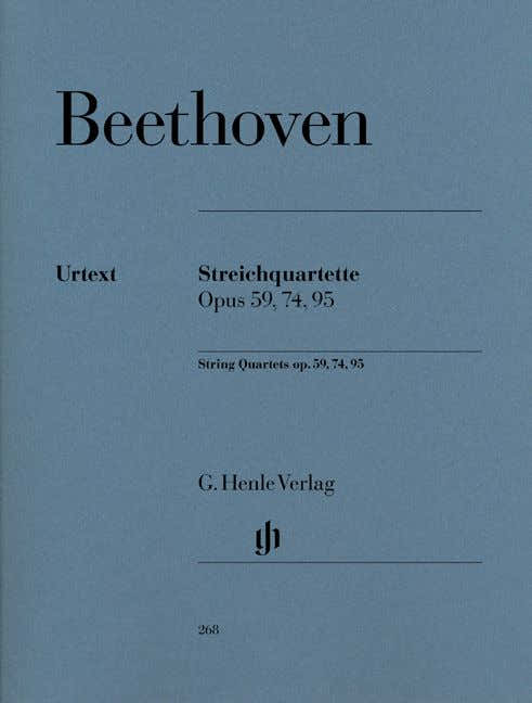Beethoven L.V. - String Quets Op. 59 74 95