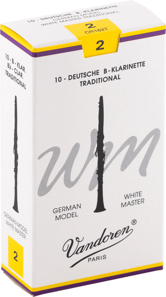 Vandoren ANCHE CLARINETTE 10 ANCHES WHITE MAST TRAD 2
