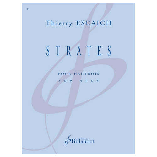 Billaudot Escaich Thierry - Strates