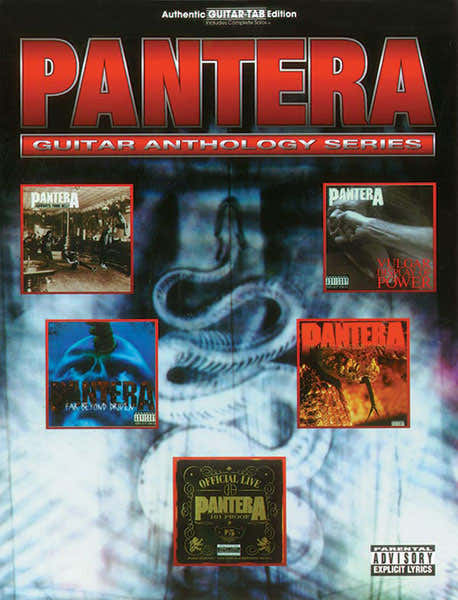 Pantera - Guitar Anthology - Guitar Tab