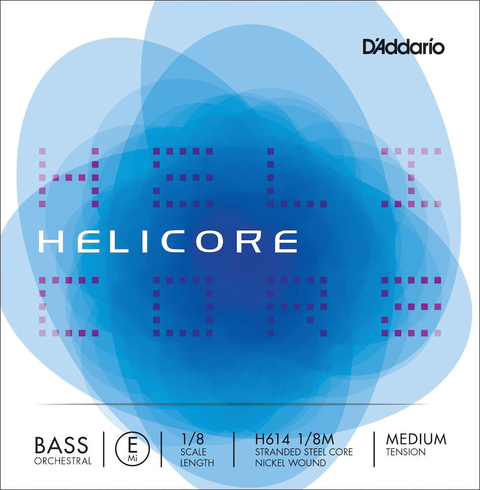 D'ADDARIO H614-1/8M DOUBLE BASS STRING SET E 1/8 MEDIUM (805MM)