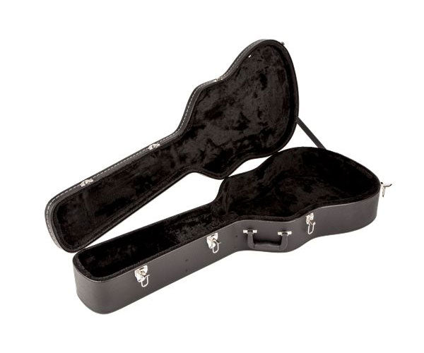 Folk Dreadnought Flat-top Koffer Zwart