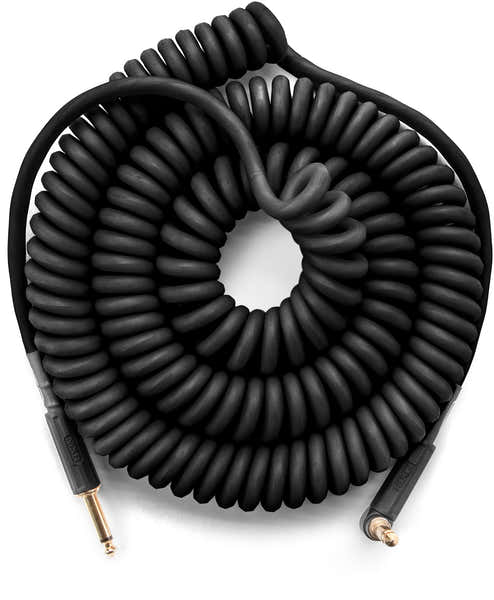 MXR Spiraalkabel 9m Zwart