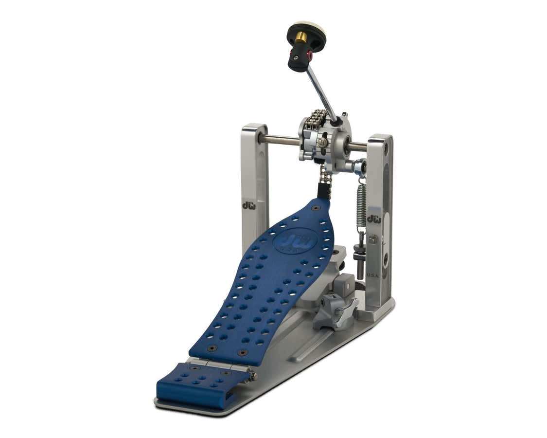 Machined Chain Drive Enkelpedaal Blauw