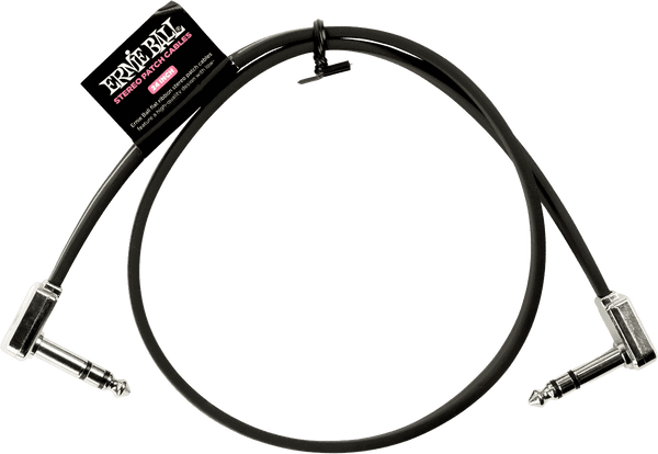 INSTRUMENT PATCH TRS CABLES - THIN & FLAT ELBOW - 60 CM
