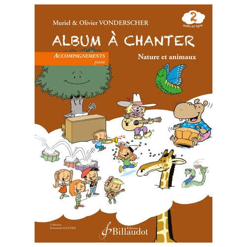 Billaudot Album A Chanter Vol.2 Piano - Vonderscher