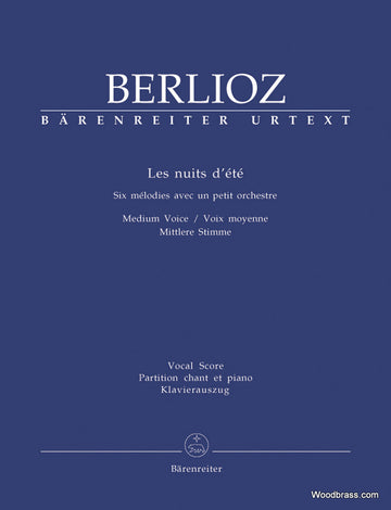 Berlioz Hector - Les Nuits D'ete - Chant & Piano