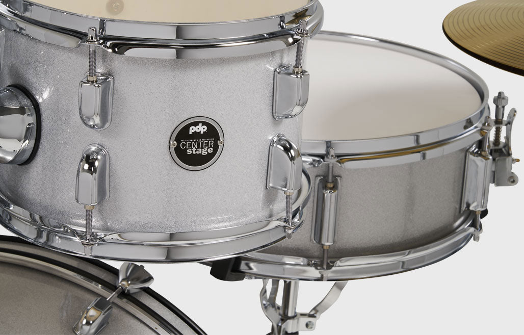 E-DRUMSETS CENTERSTAGE DIAMOND WHITE SPARKLE PDCE2215KTDW