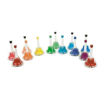 Set van 13 chromatische klokken