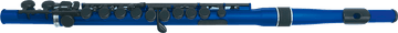 STUDENTENFLUIT BLAUW METALLIC EN ZWART