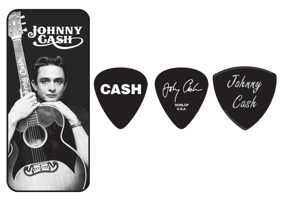 Dunlop 6 x Johnny Cash Memphis Medium Blik