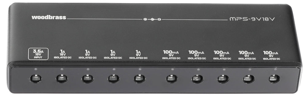 MPS-9V18V, Slim-Voeding Voor 9 Pedalen