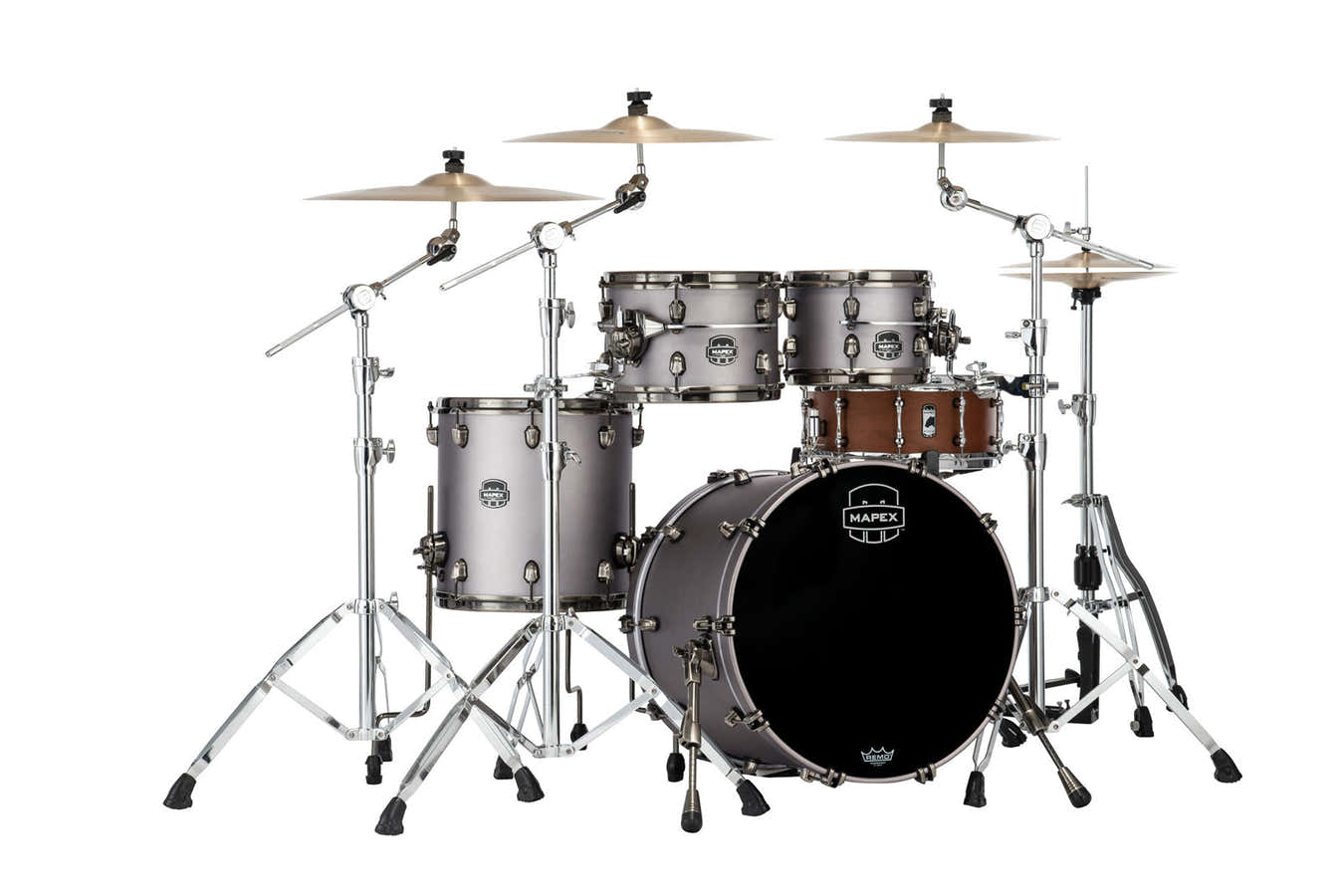 SATURN EVO 4 DRUMS GUN METAL GREY