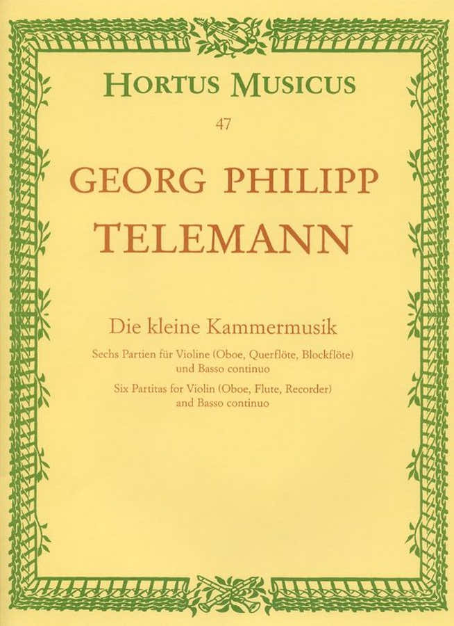 Telemann G.P. - Die Kleine Kammermusik 6 Pitas