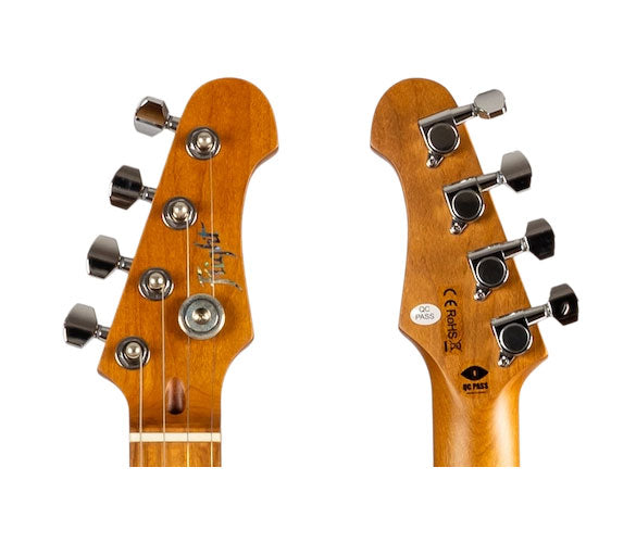 Pathfinder Rode Bariton-Elektrische Gitaar