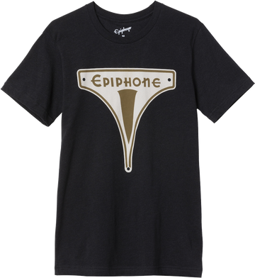 "XL" T-shirt met vintage lifestylebadge Zwart