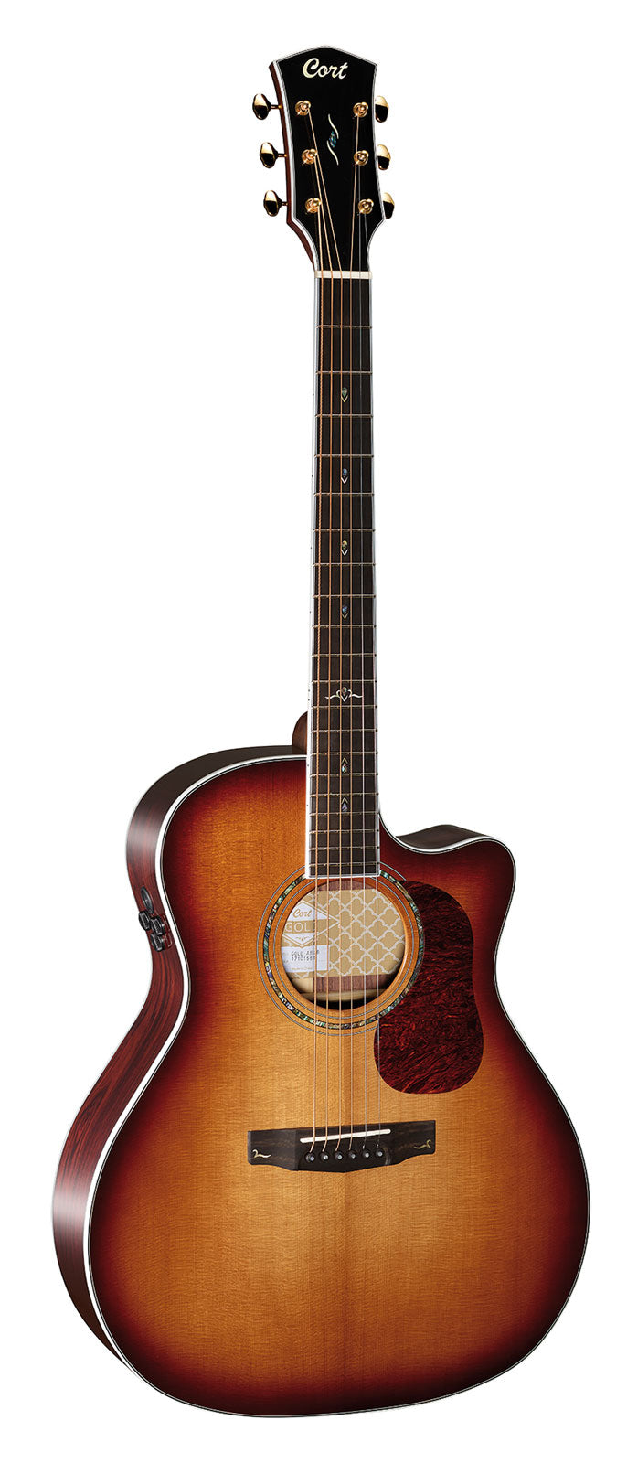 Cort GOLD-A8 Lichte Burst
