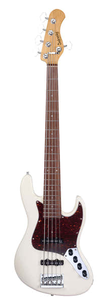 METROEXPRESS 21 STANDARD JJ 5 STRING - OLYMPIC WHITE,ROSEWOOD
