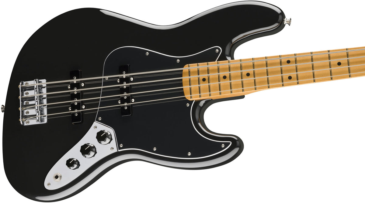 Jazz Bass Player II MN Zwart