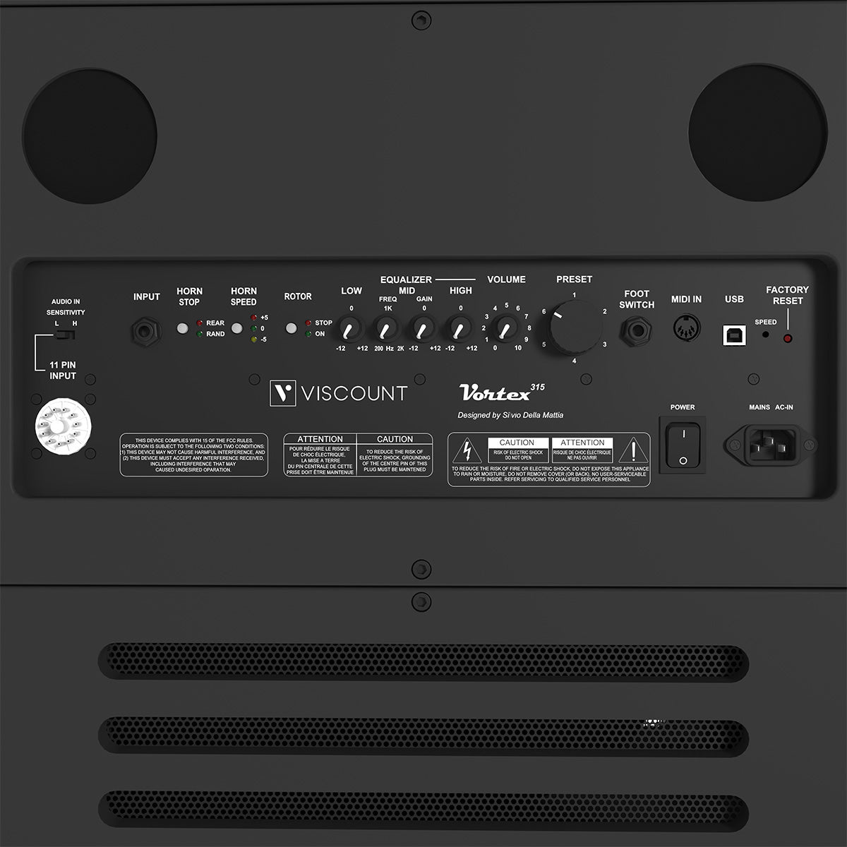 LEGEND Vortex 315 Zwart