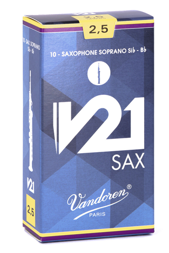 Vandoren SOPRANO SAXOPHONE REEDS V21 2,5