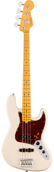Fender Jazz Bass American Professional, MN Olympisch wit