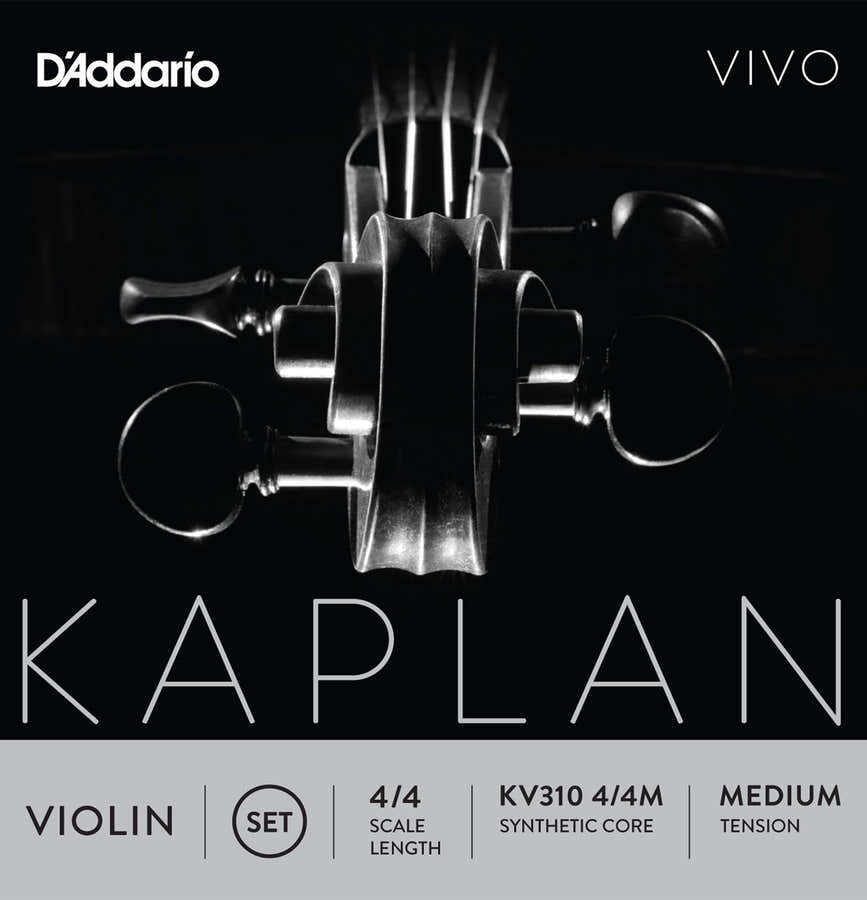 4/4 KAPLAN VIVO VIOLIN STRING SET MEDIUM TENSION