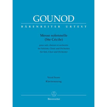 GOUNOD CHARLES - MESSE SOLENNELLE (SAINTE CECILE) - VOCAL SCORE