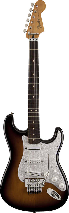 Stratocaster Signatuur Dave Murray RW 2-kleurige Sunburst