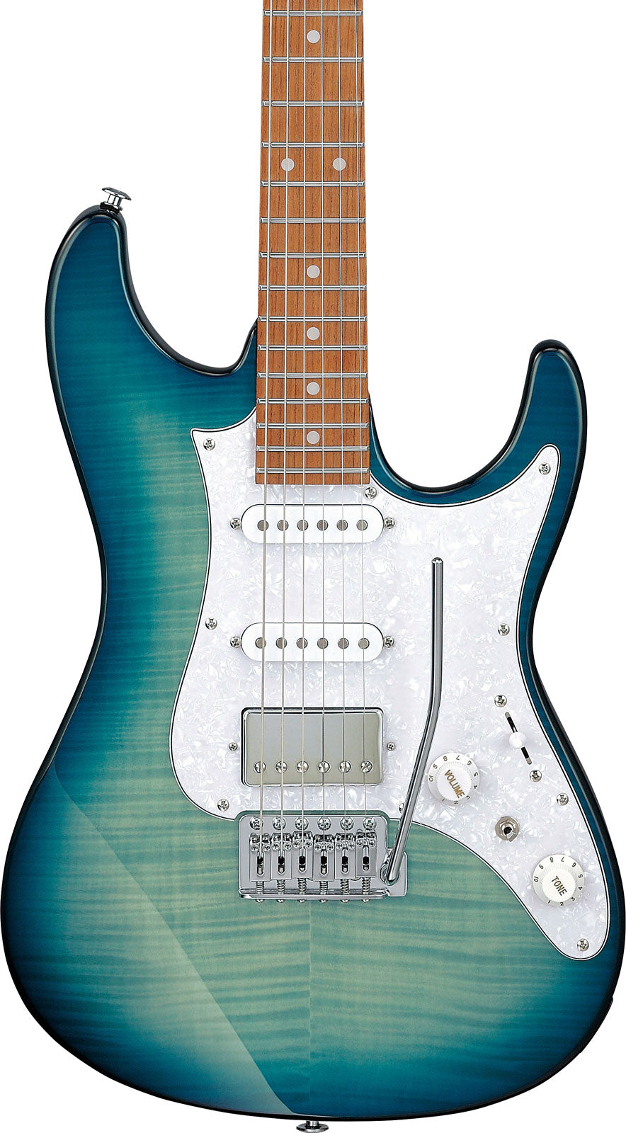 AZ22S1F-TXB Standaard transparante turquoise burst