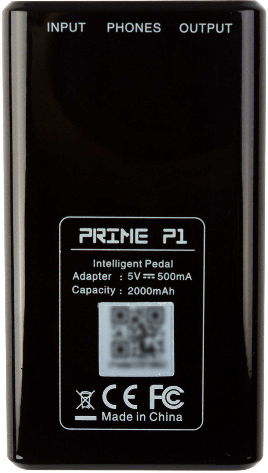 Mooer Prime P1 Interface Zwart