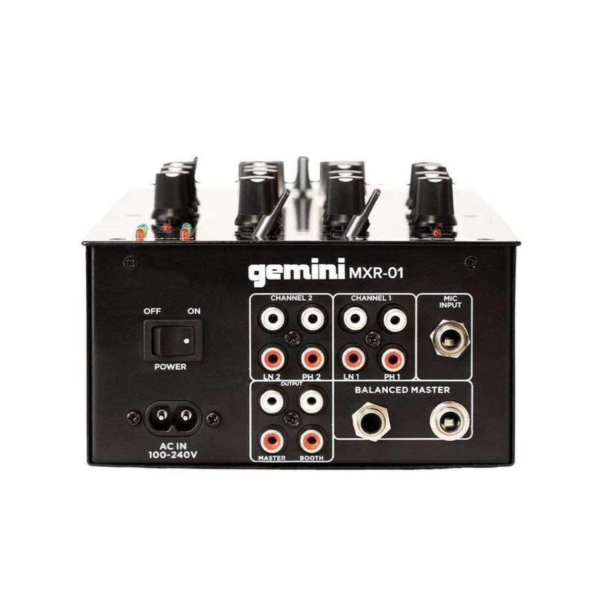 MXR-01BT - 2-KANAALS MIXER (BLUETOOTH)