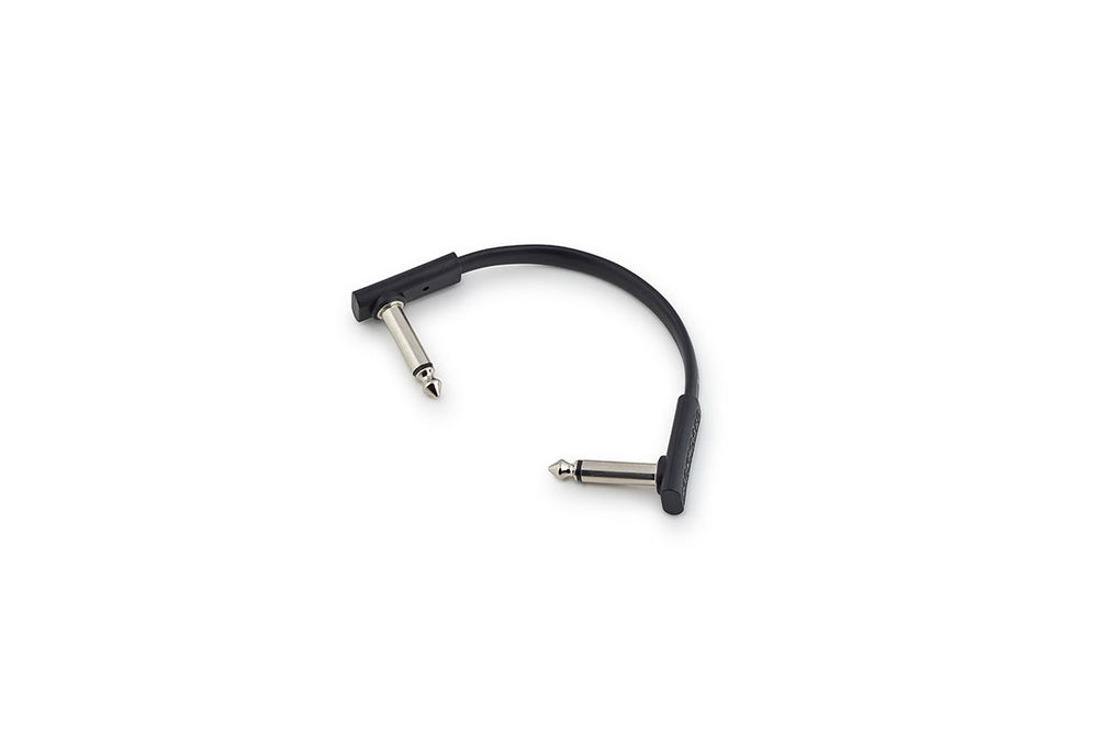Platte patchkabel zwart 10cm