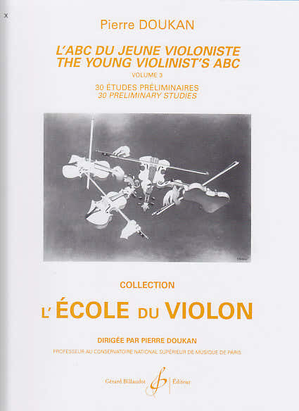 Billaudot Doukan Pierre - L'abc Du Jeune Violoniste Vol.3